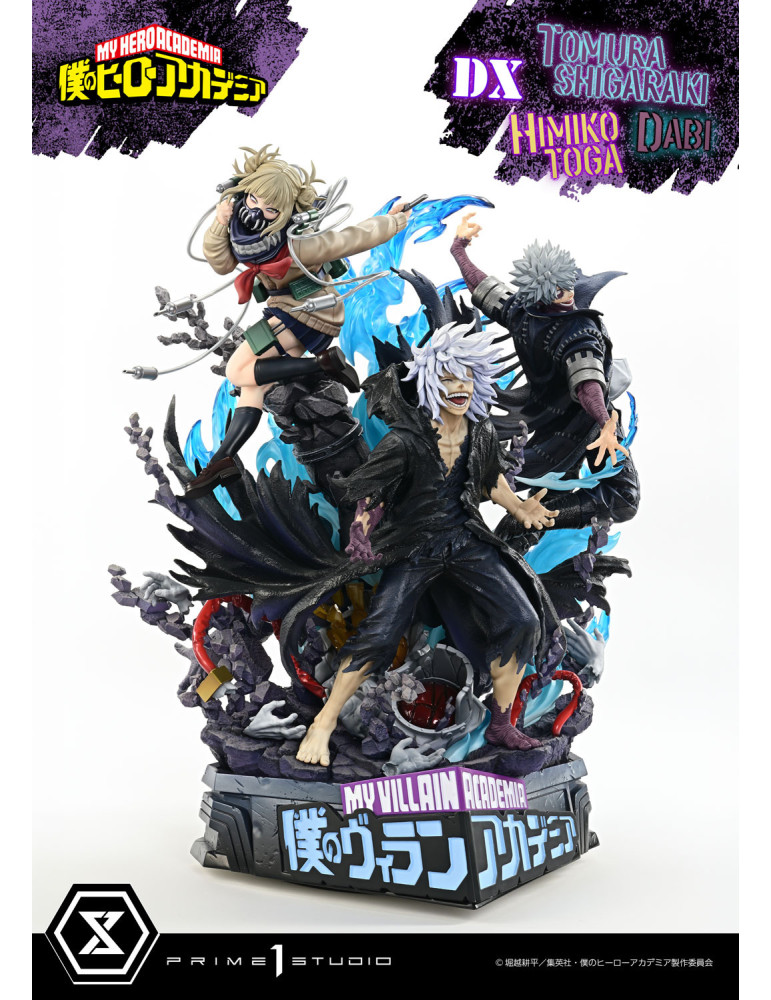 Prime 1 Studio - My Hero Academia - Figurine Ultimate Premium Masterline : Shigaraki Tomura & Dabi & Toga Himiko DX Edition