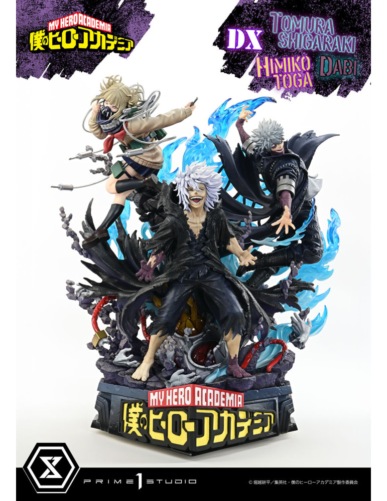 Prime 1 Studio - My Hero Academia - Figurine Ultimate Premium Masterline : Shigaraki Tomura & Dabi & Toga Himiko DX Edition