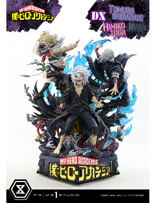 Prime 1 Studio - My Hero Academia - Figurine Ultimate Premium Masterline : Shigaraki Tomura & Dabi & Toga Himiko DX Edition