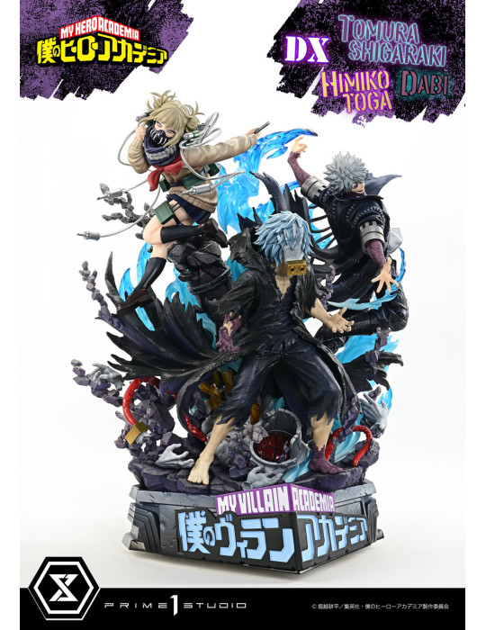Prime 1 Studio - My Hero Academia - Figurine Ultimate Premium Masterline : Shigaraki Tomura & Dabi & Toga Himiko DX Edition