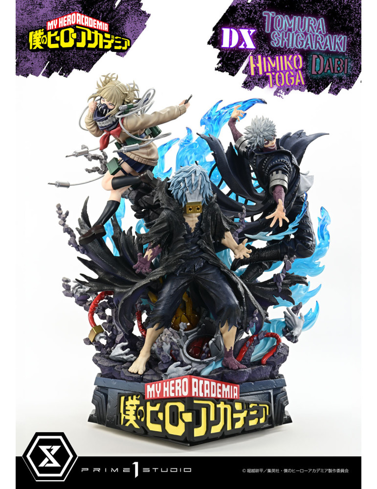 Prime 1 Studio - My Hero Academia - Figurine Ultimate Premium Masterline : Shigaraki Tomura & Dabi & Toga Himiko DX Edition
