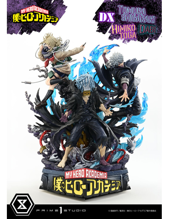 Prime 1 Studio - My Hero Academia - Figure Ultimate Premium Masterline : Shigaraki Tomura & Dabi & Toga Himiko DX Edition