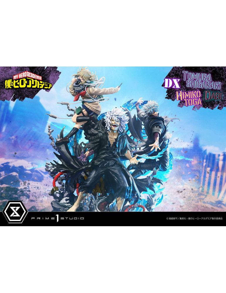 Prime 1 Studio - My Hero Academia - Figurine Ultimate Premium Masterline : Shigaraki Tomura & Dabi & Toga Himiko DX Edition