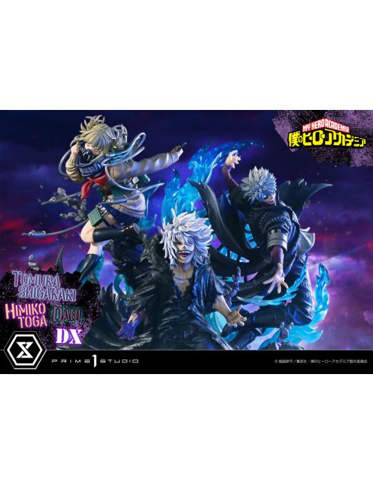 Prime 1 Studio - My Hero Academia - Figurine Ultimate Premium Masterline : Shigaraki Tomura & Dabi & Toga Himiko DX Edition