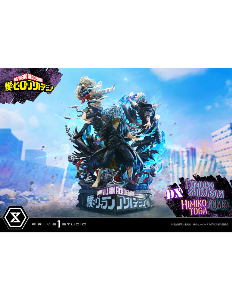 Prime 1 Studio - My Hero Academia - Figurine Ultimate Premium Masterline : Shigaraki Tomura & Dabi & Toga Himiko DX Edition