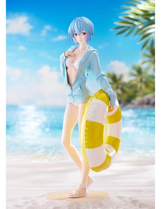 Good Smile Company - Rebuild of Evangelion - figure PVC Pop Up Parade L Beach Queens: Rei Ayanami