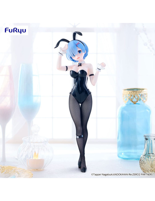 Furyu - Re:ZERO Starting Life in Another World - Figurine BiCute Bunnies Rem Bicolor