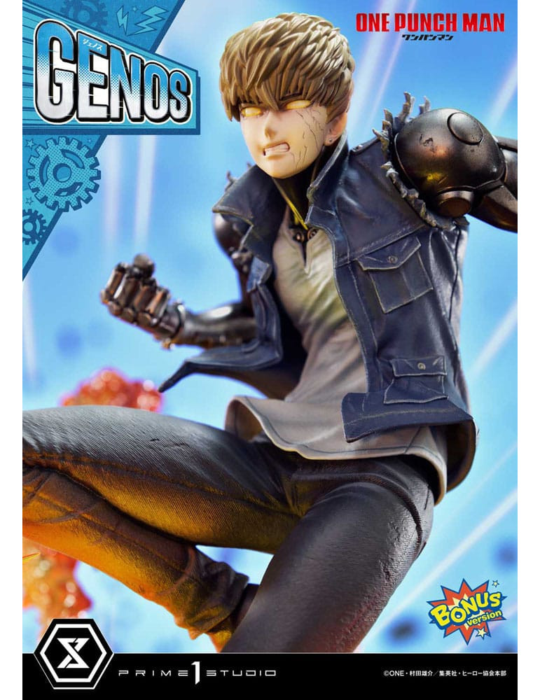 Prime 1 Studio - One-Punch Man - Figure Ultimate Premium Masterline Series : Genos Bonus Ver.