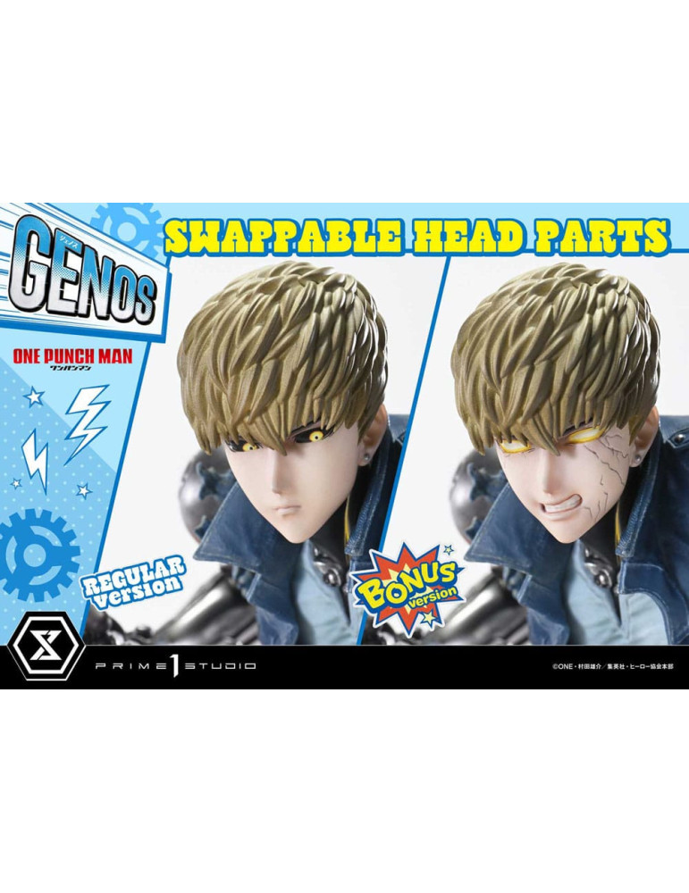 Prime 1 Studio - One-Punch Man - Figurine Ultimate Premium Masterline Series : Genos Bonus Ver.
