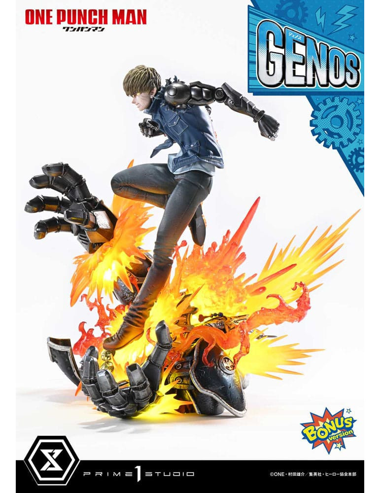 Prime 1 Studio - One-Punch Man - Figure Ultimate Premium Masterline Series : Genos Bonus Ver.