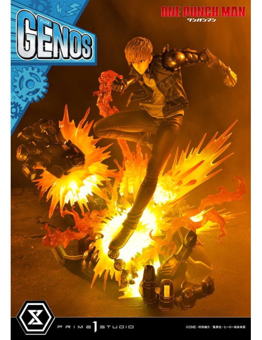 Prime 1 Studio - One-Punch Man - Figurine Ultimate Premium Masterline Series : Genos Bonus Ver.