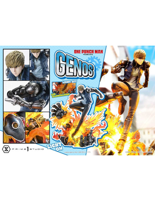 Prime 1 Studio - One-Punch Man - Figure Ultimate Premium Masterline Series : Genos Bonus Ver.