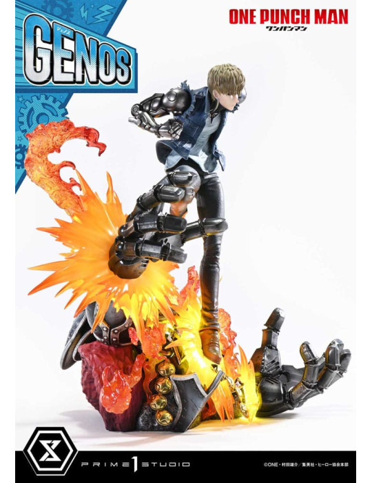 Prime 1 Studio - One-Punch Man - Figurine Ultimate Premium Masterline Series : Genos Bonus Ver.