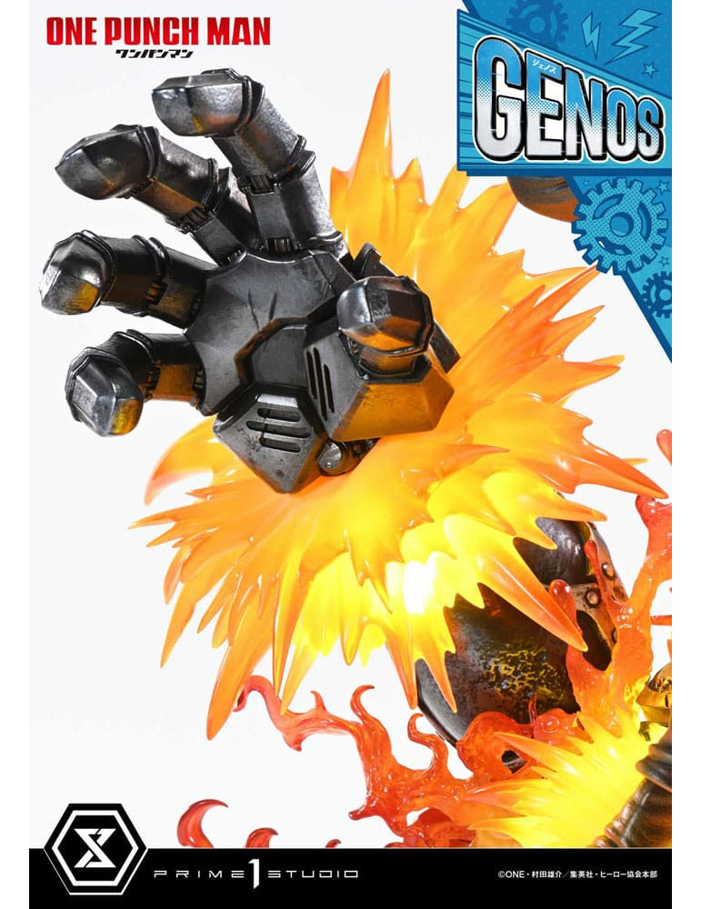 Prime 1 Studio - One-Punch Man - Figurine Ultimate Premium Masterline Series : Genos Bonus Ver.