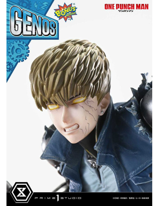 Prime 1 Studio - One-Punch Man - Figurine Ultimate Premium Masterline Series : Genos Bonus Ver.