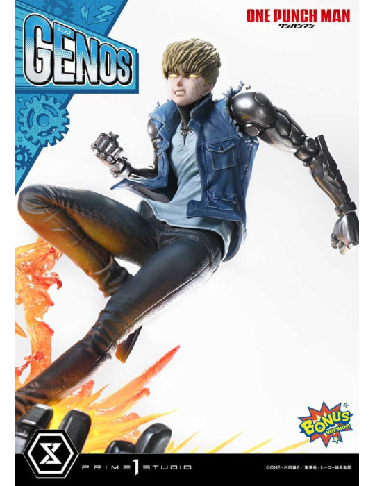 Prime 1 Studio - One-Punch Man - Figure Ultimate Premium Masterline Series : Genos Bonus Ver.