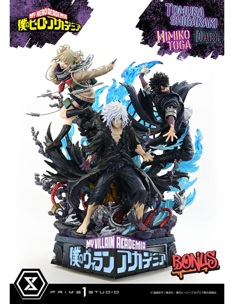 Prime 1 Studio - My Hero Academia - Figure Shigaraki Tomura & Dabi & Toga Himiko DX Bonus Edition