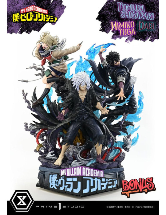 Prime 1 Studio - My Hero Academia - Figure Shigaraki Tomura & Dabi & Toga Himiko DX Bonus Edition