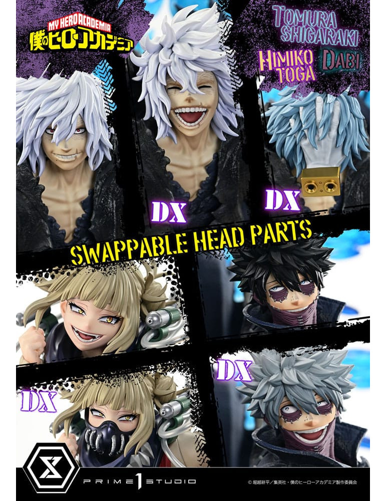 Prime 1 Studio - My Hero Academia - Figure Shigaraki Tomura & Dabi & Toga Himiko DX Bonus Edition