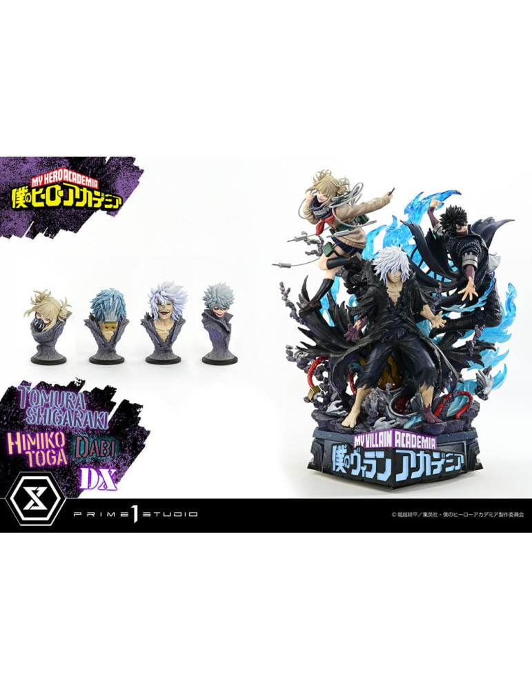 Prime 1 Studio - My Hero Academia - Figure Shigaraki Tomura & Dabi & Toga Himiko DX Bonus Edition