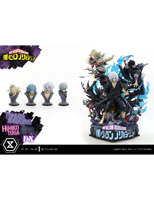 Prime 1 Studio - My Hero Academia - Figure Shigaraki Tomura & Dabi & Toga Himiko DX Bonus Edition