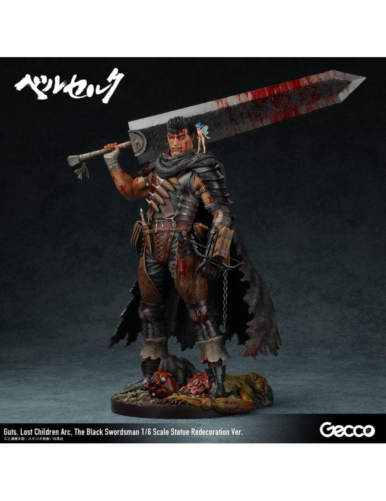Gecco - Berserk - Figurine Guts Lost Children Arc The Black Swordsman Redecoration Ver.