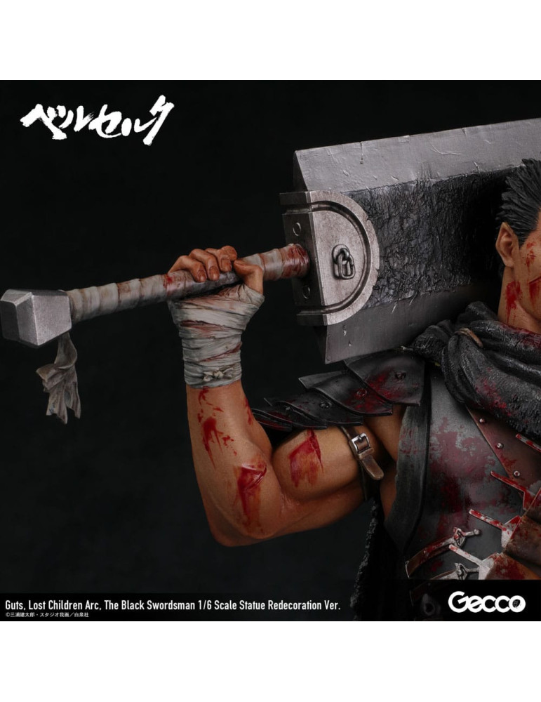 Gecco - Berserk - Figurine Guts Lost Children Arc The Black Swordsman Redecoration Ver.
