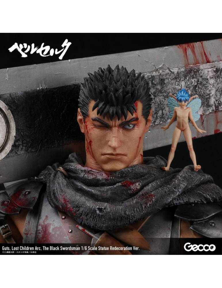Gecco - Berserk - Figurine Guts Lost Children Arc The Black Swordsman Redecoration Ver.