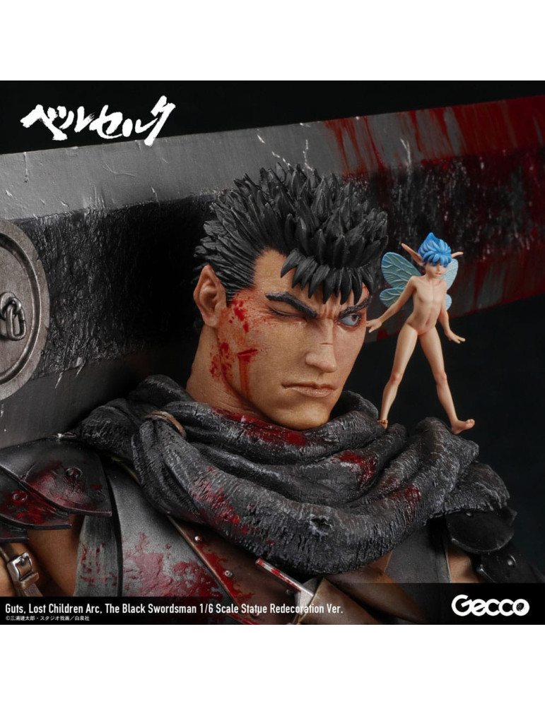 Gecco - Berserk - Figurine Guts Lost Children Arc The Black Swordsman Redecoration Ver.