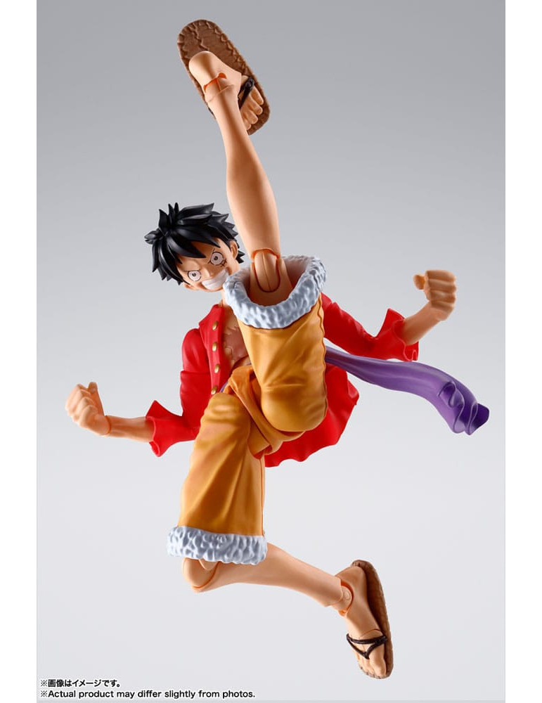 Bandai - One Piece - Figurine S.H. Figuarts: Monkey D. Luffy (The Raid on Onigashima)