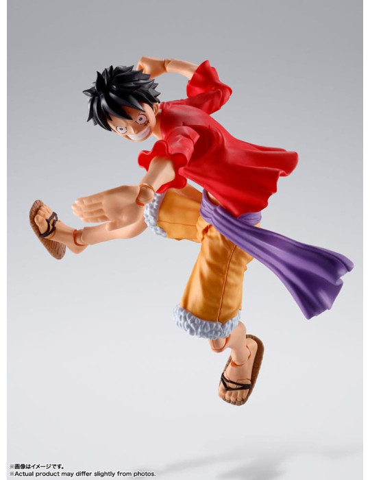 Bandai - One Piece - Figurine S.H. Figuarts: Monkey D. Luffy (The Raid on Onigashima)