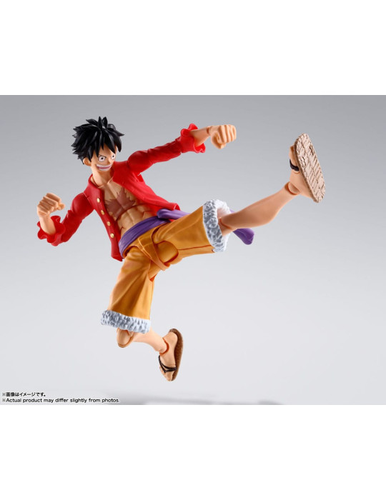 Bandai - One Piece - Figurine S.H. Figuarts: Monkey D. Luffy (The Raid on Onigashima)