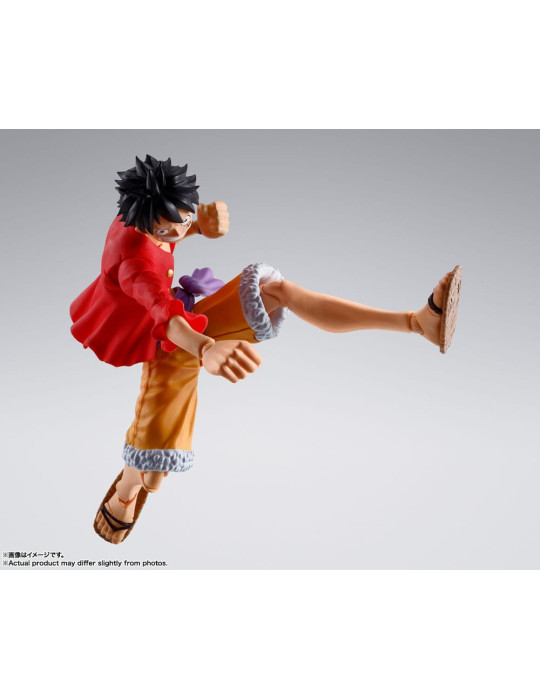 Bandai - One Piece - Figure S.H. Figuarts: Monkey D. Luffy (The Raid on Onigashima)
