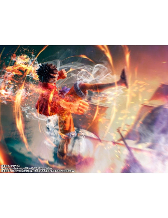 Bandai - One Piece - Figurine S.H. Figuarts: Monkey D. Luffy (The Raid on Onigashima)