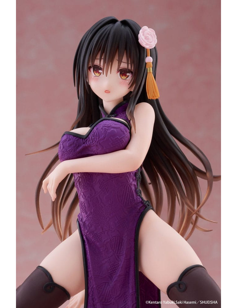 Taito - To Love Ru Darkness - Figurine Desktop Cute : Yui Kotegawa (Chinese Dress Ver)