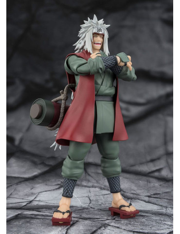 Bandai - Naruto - Figurine S.H.Figuarts Jiraiya Hidden Leaf Heroic Master Sage (Sage Mode Set)