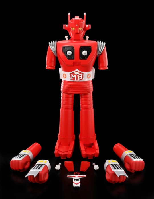 Bandai - Super Robot Mach Baron - Figurine Jumbo Machineder Machbaron