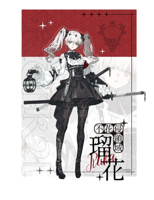 Bibi Buttons - Figurine Fukashin Ryouiki Ruka Deluxe Ver