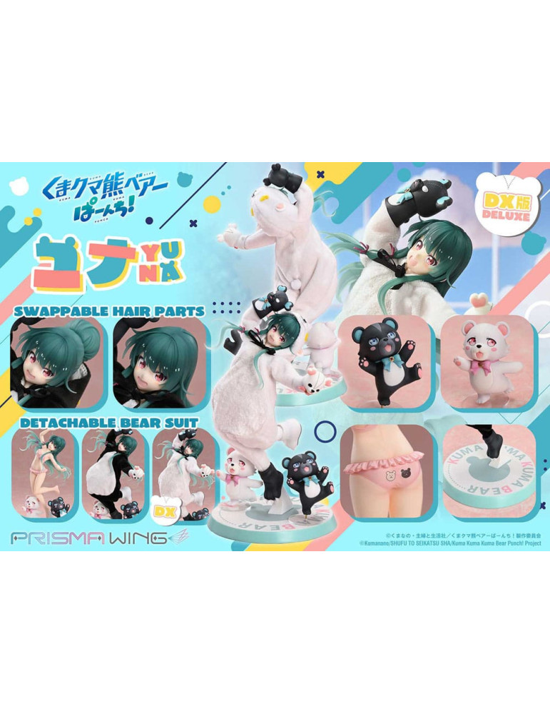Prime 1 Studio - Kuma Kuma Kuma Bear Punch! - figure Prisma Wing Yuna Deluxe Version