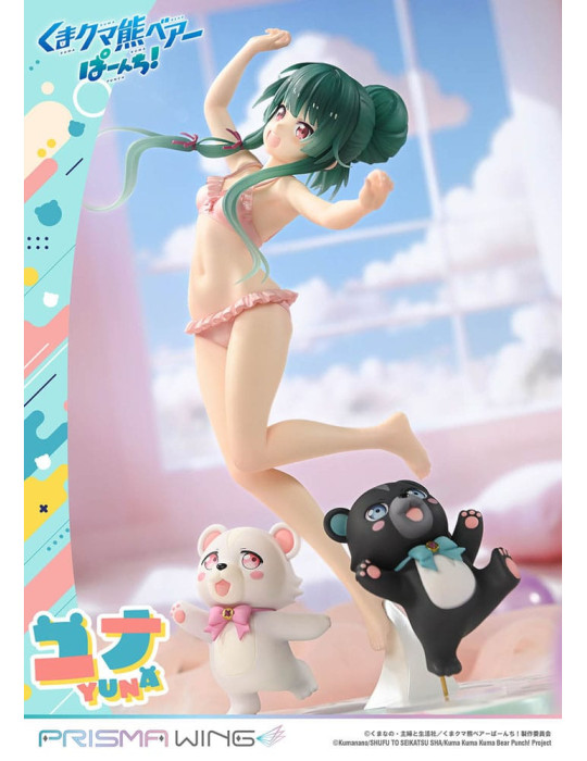 Prime 1 Studio - Kuma Kuma Kuma Bear Punch! - figure Prisma Wing Yuna Deluxe Version