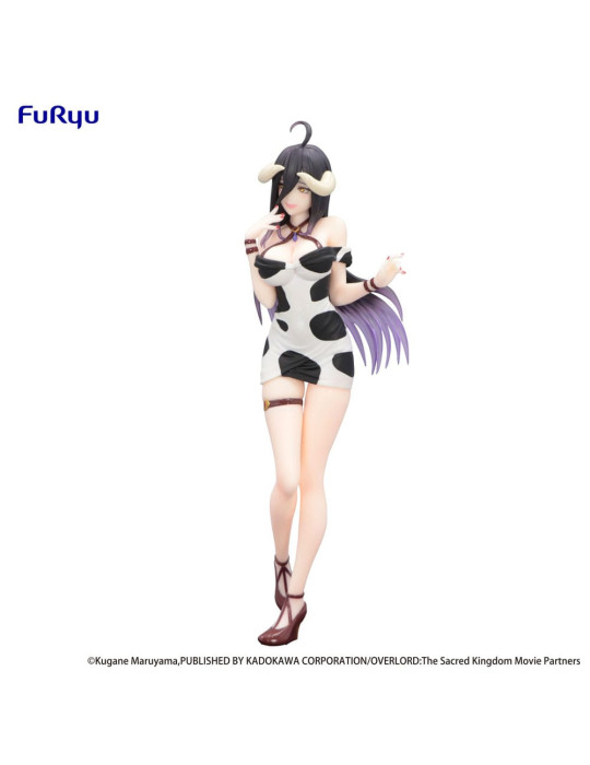 Furyu - Overlord - figure Trio-Try-iT Albedo Mini Dress Cow Pattern Ver.