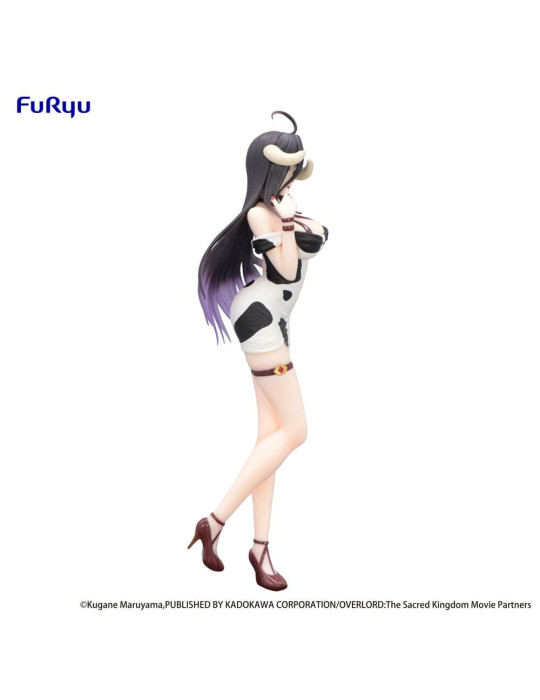 Furyu - Overlord - figure Trio-Try-iT Albedo Mini Dress Cow Pattern Ver.