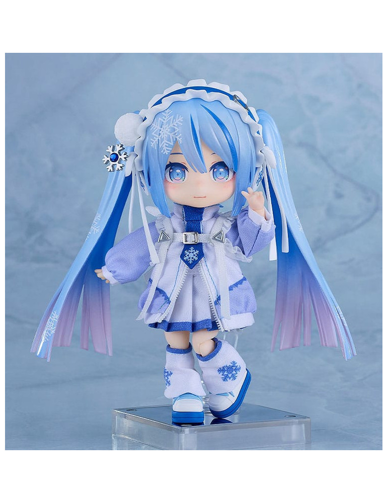 Good Smile Company - Character Vocal Series 01: Hatsune Miku - figure Nendoroid Doll Snow Miku: Yukiiro Pop Ver.