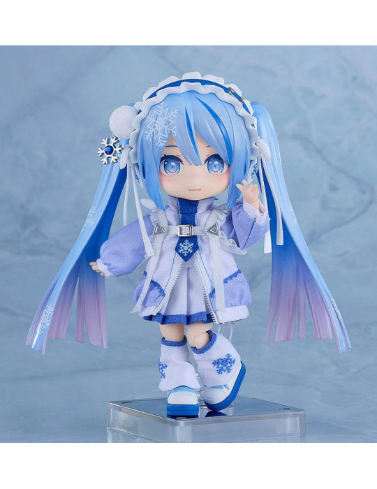 Good Smile Company - Character Vocal Series 01: Hatsune Miku - figure Nendoroid Doll Snow Miku: Yukiiro Pop Ver.