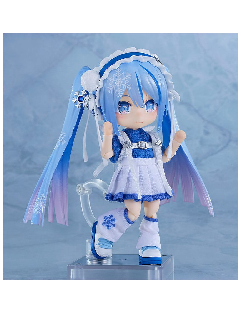 Good Smile Company - Character Vocal Series 01: Hatsune Miku - figure Nendoroid Doll Snow Miku: Yukiiro Pop Ver.
