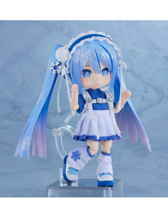 Good Smile Company - Character Vocal Series 01: Hatsune Miku - figure Nendoroid Doll Snow Miku: Yukiiro Pop Ver.