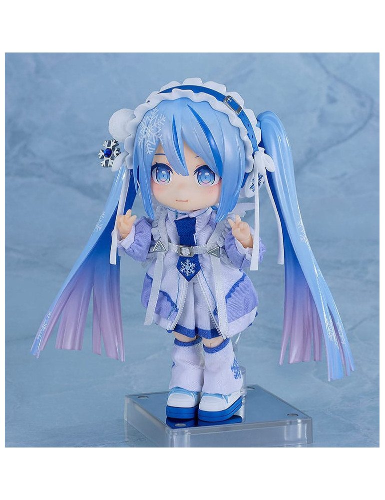 Good Smile Company - Character Vocal Series 01: Hatsune Miku - figure Nendoroid Doll Snow Miku: Yukiiro Pop Ver.
