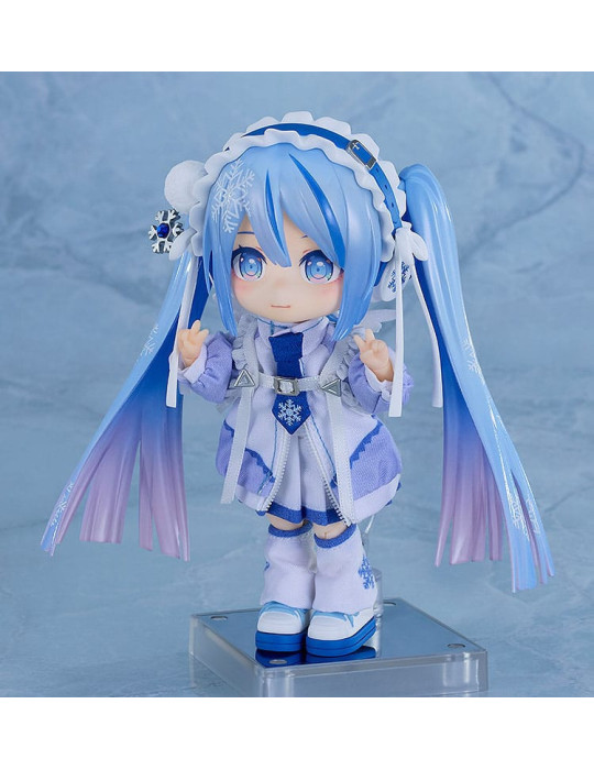 Good Smile Company - Character Vocal Series 01: Hatsune Miku - figure Nendoroid Doll Snow Miku: Yukiiro Pop Ver.