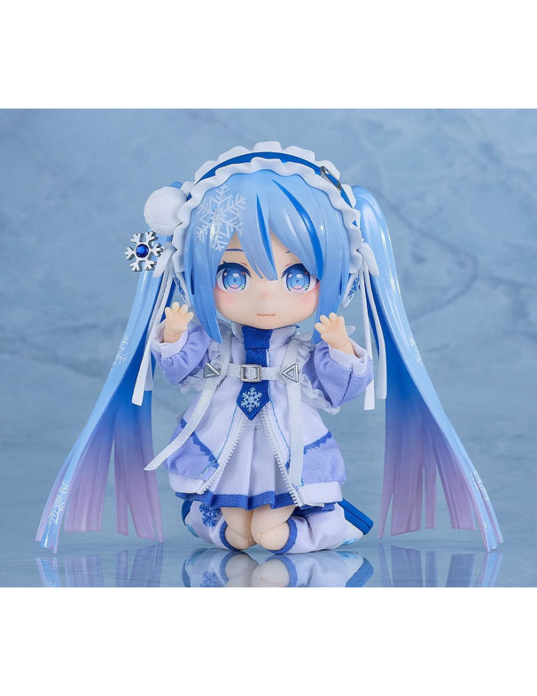 Good Smile Company - Character Vocal Series 01: Hatsune Miku - figure Nendoroid Doll Snow Miku: Yukiiro Pop Ver.