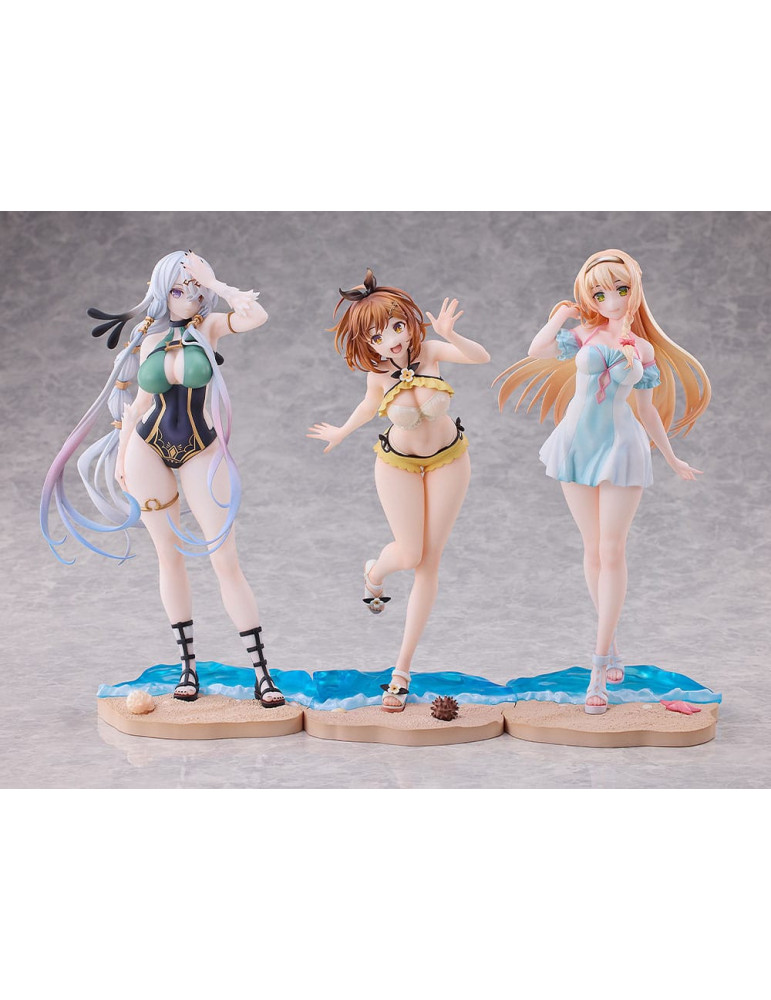 Solarain - Atelier Ryza: Ever Darkness & the Secret Hideout - Pack 3 statuettes Ryza, Klaudia, Lila: Swimsuit Ver.